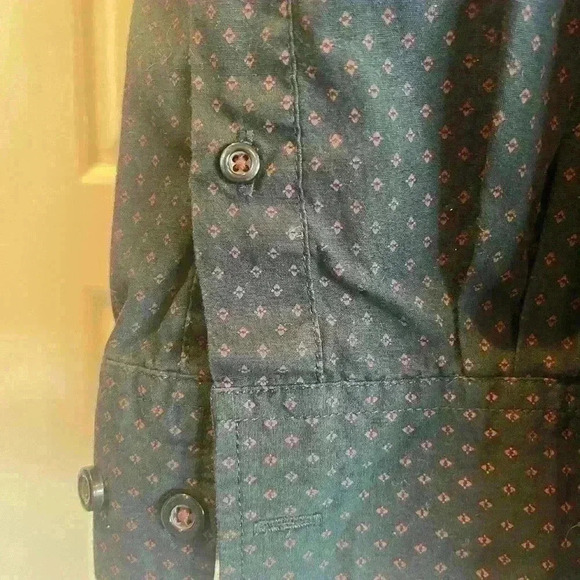 Beverly Hills Polo Club Men’s Button Down Size 3XLB Color Navy/Pink - Picture 5 of 13